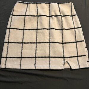 Lulus Plaid Skirt